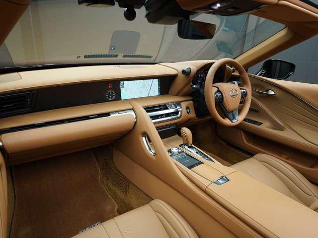 ＬＣ ＬＣ５００　コンバーチブル　１オーナー車／禁煙車／屋内保管車／ＬＥＸＵＳセーフティシステム／ＴＲＤ２１インチ鍛造ＡＷ／オレンジキャリパー／トルセンＬＳＤ／本革シート（冷温機能付）／ＨＵＤ／ドラレコ／スピードレーダー／ＥＴＣ２．０（67枚目）