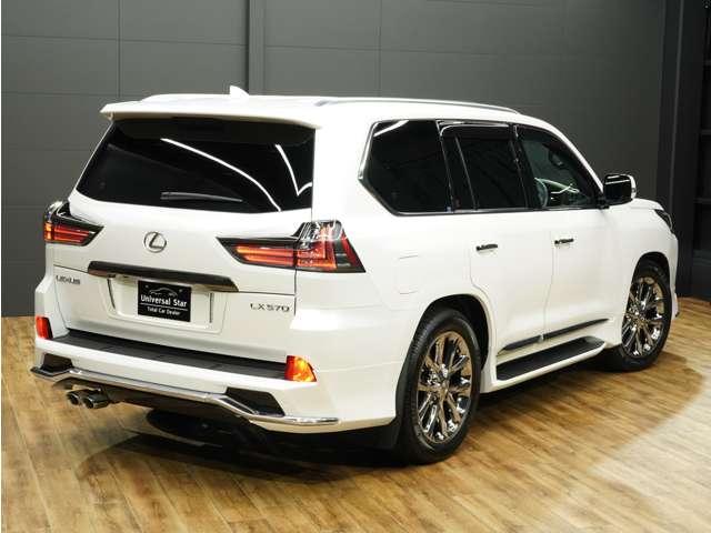 ＬＸ ＬＸ５７０ブラックシークエンス　１オーナー／禁煙／屋内保管／令和２年１２月最終後期／モデリスタエアロ＆２１ＡＷ／マクレビ／パノラマビューカメラ／ドラレコ／黒本革（冷温機能付）／ＳＲ／ＣＯＯＬＢＯＸ／ＨＵＤ／ＥＴＣ２．０／Ｐバックドア（56枚目）