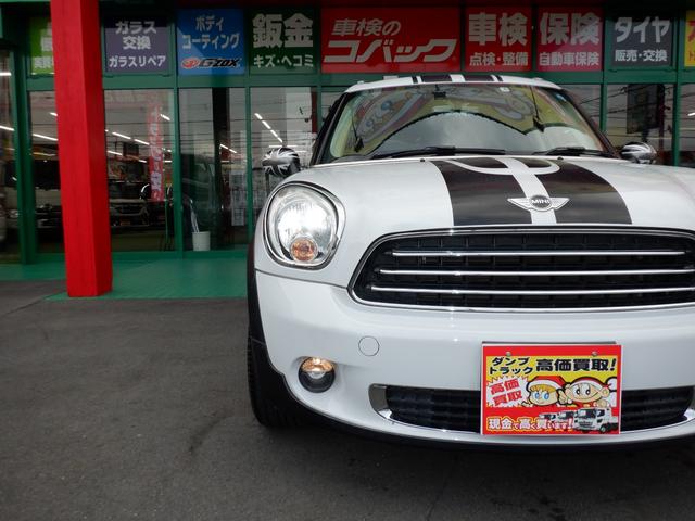 ＭＩＮＩ クーパー　クロスオーバー　女性オーナー当社下取車　６速ＡＴ　５人乗り　２ＷＤ　レーシングストライプ　レザー調シートカバー（16枚目）