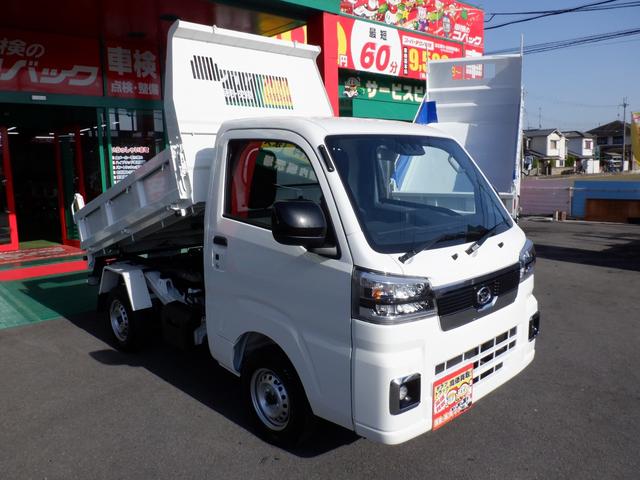 ハイゼットトラック 特装エクストラ多目的ダンプ電動式オートマチック４ＷＤ　オリジナル特別装備ナビＴＶ　バックカメラ　ＥＴＣ　ドラレコ　マット＆バイザ　プッシュスタート　ＬＥＤヘッド＆フォグ　パワーウィンド　電動格納ミラー　エクストラフェイス　ＬＥＤ作業灯　クリアランスソナー（10枚目）