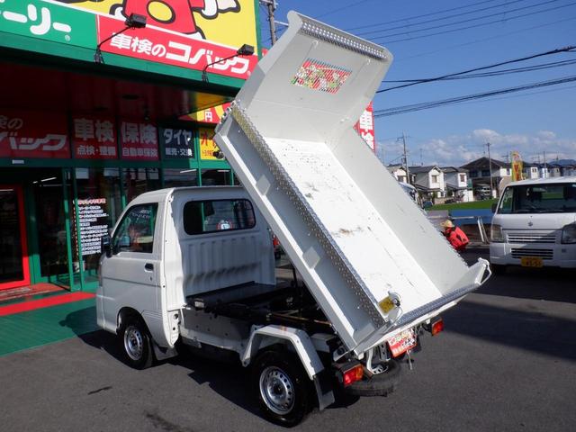 ハイゼットトラック ＰＴＯ多目的ダンプ４ＷＤ　５ＭＴ　縞板ガードプロテクタ　奈良県産　極東開発ＰＴＯ式多目的ダンプ　パートタイム４ＷＤ　５速マニュアル　タイヤ４本新品　ダンプピン（46枚目）