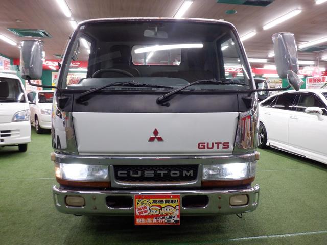 キャンター 全低床１．５トン平ボディー　オートマチック４ナンバー　奈良県産自社顧客下取車　平床ボディー全低床１．５トン　３方開　オートマチック　エアコン　パワーウィンド　ＬＥＤヘッド　ＥＴＣ　ＮＯＸ・ＰＭ外　４Ｍ４０エンジン（2枚目）