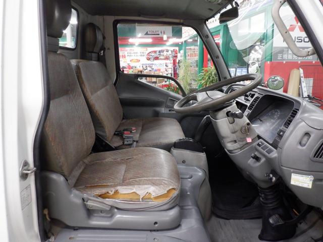 キャンター 全低床１．５トン平ボディー　オートマチック４ナンバー　奈良県産自社顧客下取車　平床ボディー全低床１．５トン　３方開　オートマチック　エアコン　パワーウィンド　ＬＥＤヘッド　ＥＴＣ　ＮＯＸ・ＰＭ外　４Ｍ４０エンジン（23枚目）