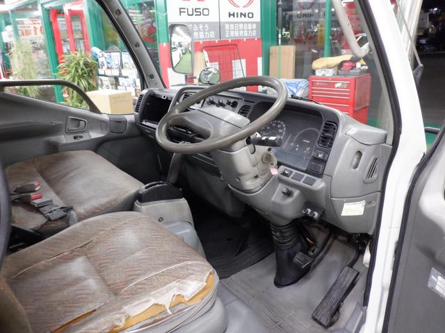 キャンター 全低床１．５トン平ボディー　オートマチック４ナンバー　奈良県産自社顧客下取車　平床ボディー全低床１．５トン　３方開　オートマチック　エアコン　パワーウィンド　ＬＥＤヘッド　ＥＴＣ　ＮＯＸ・ＰＭ外　４Ｍ４０エンジン（24枚目）