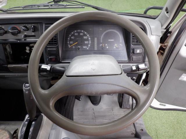 キャンター 全低床１．５トン平ボディー　オートマチック４ナンバー　奈良県産自社顧客下取車　平床ボディー全低床１．５トン　３方開　オートマチック　エアコン　パワーウィンド　ＬＥＤヘッド　ＥＴＣ　ＮＯＸ・ＰＭ外　４Ｍ４０エンジン（26枚目）