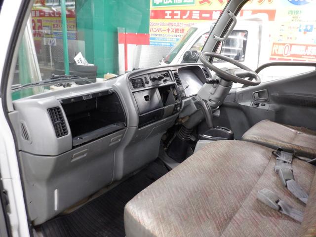 キャンター 全低床１．５トン平ボディー　オートマチック４ナンバー　奈良県産自社顧客下取車　平床ボディー全低床１．５トン　３方開　オートマチック　エアコン　パワーウィンド　ＬＥＤヘッド　ＥＴＣ　ＮＯＸ・ＰＭ外　４Ｍ４０エンジン（34枚目）