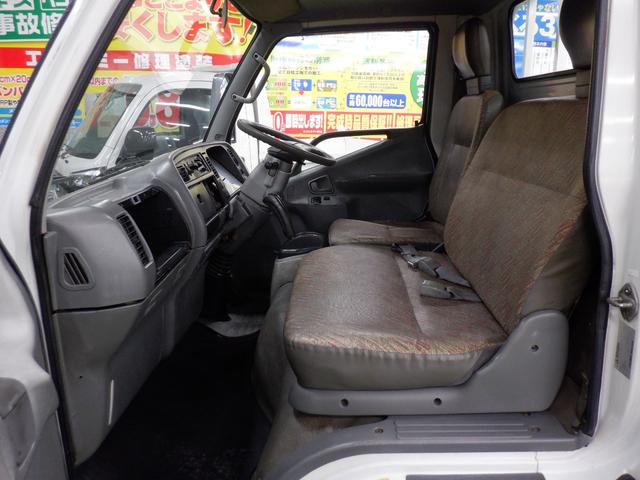 キャンター 全低床１．５トン平ボディー　オートマチック４ナンバー　奈良県産自社顧客下取車　平床ボディー全低床１．５トン　３方開　オートマチック　エアコン　パワーウィンド　ＬＥＤヘッド　ＥＴＣ　ＮＯＸ・ＰＭ外　４Ｍ４０エンジン（36枚目）