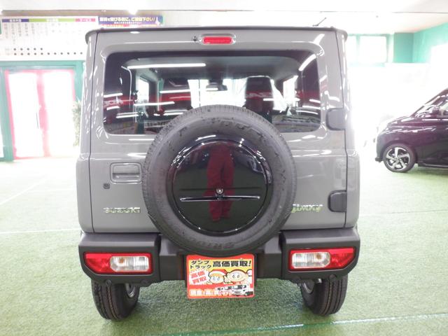 ジムニー XC 4AT 4WD セーフティーサポート 届出済未使用車 衝突軽減ブレーキ機能 シートヒーター プッシュスタート ミディアムグレー(3枚目)