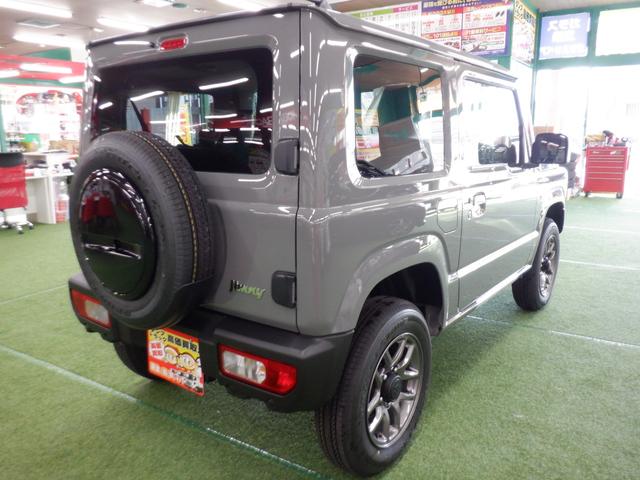 ジムニー XC 4AT 4WD セーフティーサポート 届出済未使用車 衝突軽減ブレーキ機能 シートヒーター プッシュスタート ミディアムグレー(8枚目)