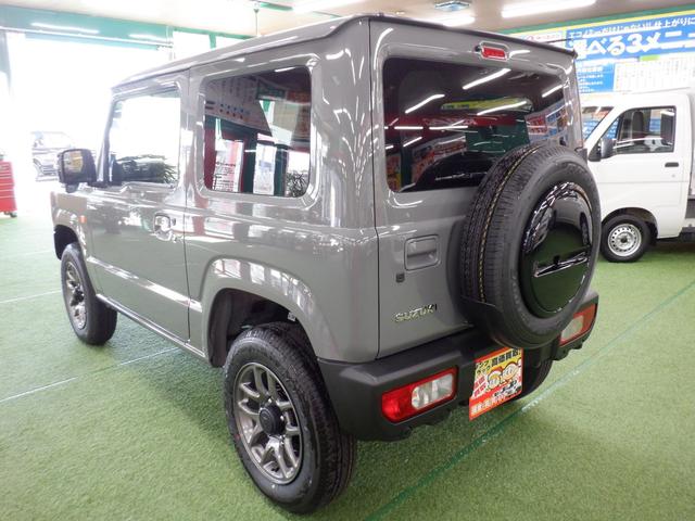 ジムニー XC 4AT 4WD セーフティーサポート 届出済未使用車 衝突軽減ブレーキ機能 シートヒーター プッシュスタート ミディアムグレー(9枚目)