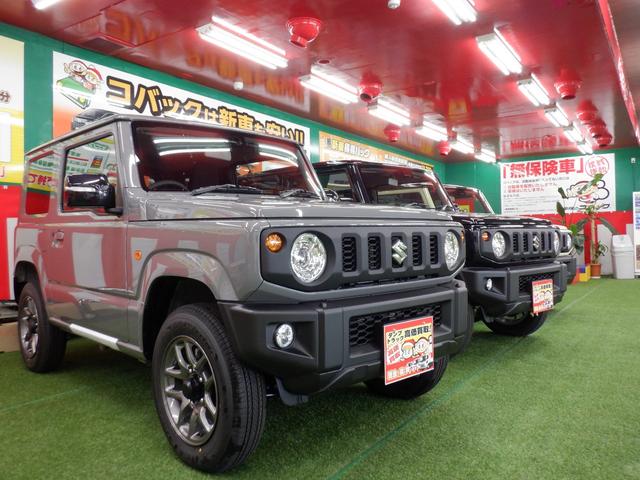 ジムニー XC 4AT 4WD セーフティーサポート 届出済未使用車 衝突軽減ブレーキ機能 シートヒーター プッシュスタート ミディアムグレー(40枚目)