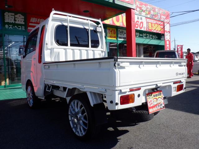 ハイゼットトラック ジャンボ 4AT ナビTVバックカメラETC ブラウン&木目 奈良県産ワンオーナー2WD オートマ レザー調ブラウンシートカバー&キャビンラゲッジ 木目コンビステアリング&木目インパネ 社外アルミ キーレスキー LEDヘッド&フォグ メッキミラーカバー(9枚目)