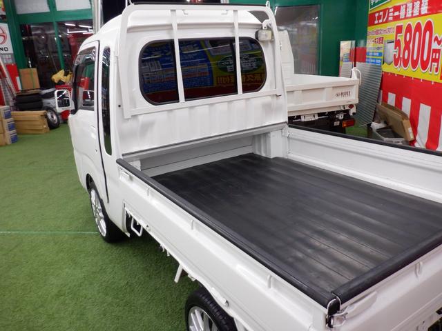 ハイゼットトラック ジャンボ 4AT ナビTVバックカメラETC ブラウン&木目 奈良県産ワンオーナー2WD オートマ レザー調ブラウンシートカバー&キャビンラゲッジ 木目コンビステアリング&木目インパネ 社外アルミ キーレスキー LEDヘッド&フォグ メッキミラーカバー(19枚目)