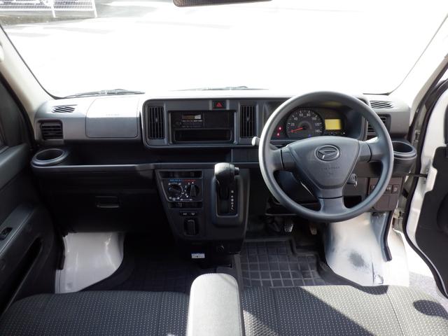 ハイゼットカーゴ DX SAIII 自社管理顧客下取車 奈良県産自社管理顧客下取車 衝突軽減ブレーキ オートマチック2WD 両側スライドドア キーレスキー アイドルストップ アームレスト付(15枚目)