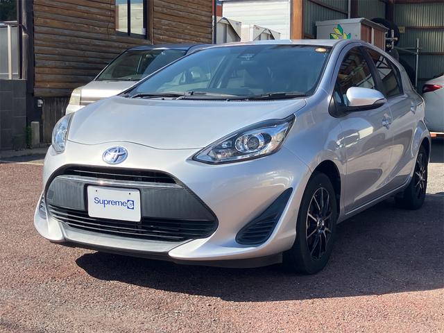 アクア S ワンセグナビ バックカメラ Bluetooth接続 レーンキープアシスト 15インチアルミホイール オートライト オートハイビーム キーレス プッシュスタート ETC(3枚目)