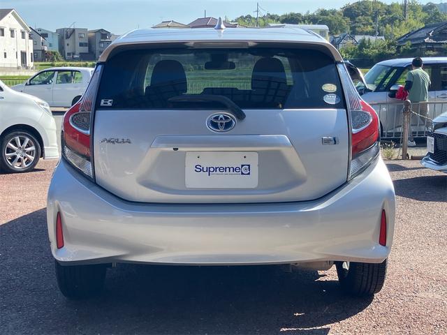 アクア S ワンセグナビ バックカメラ Bluetooth接続 レーンキープアシスト 15インチアルミホイール オートライト オートハイビーム キーレス プッシュスタート ETC(5枚目)