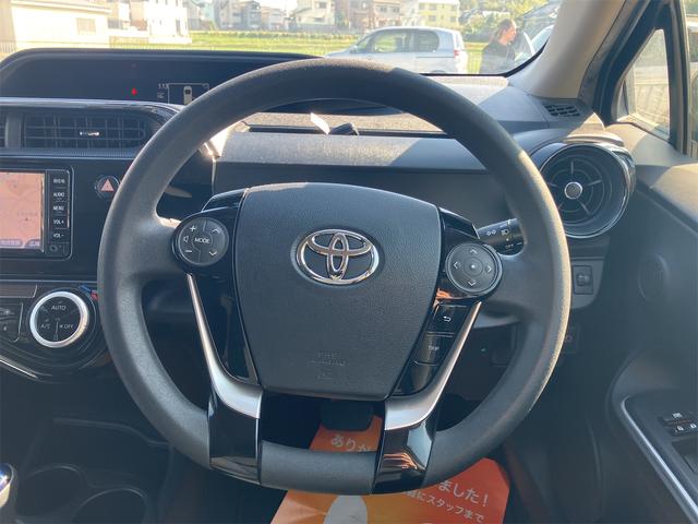 アクア S ワンセグナビ バックカメラ Bluetooth接続 レーンキープアシスト 15インチアルミホイール オートライト オートハイビーム キーレス プッシュスタート ETC(8枚目)