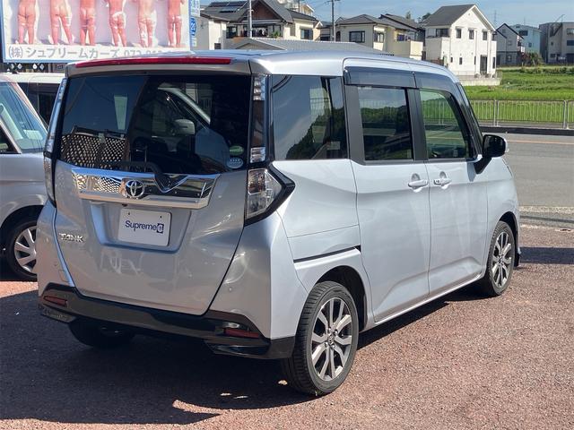 タンク カスタムＧ－Ｔ　両側電動スライドドア　フルセグナビ　バックカメラ　Ｂｌｕｅｔｏｏｔｈ接続　１５インチアルミホイール　クルーズコントロール　ＥＴＣ　アイドリングストップ　オートライト　プッシュスタート　スペアキー有（6枚目）