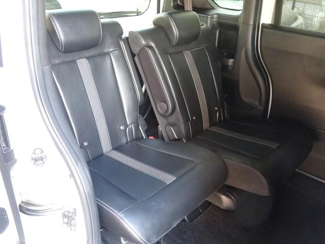 Ｎ－ＢＯＸカスタム 現行ターボコーディネートスタイル白黒ツートンホンダセンシング　９インチＴＶナビ・パールホワイト＆ブラックルーツ・シートヒーター付フルレザー調シート・両側電動スライド・シートバックテーブル・レザーステアリング・バックカメラ・オートクルーズ・ドラコ・ＬＥＤフォグ（48枚目）