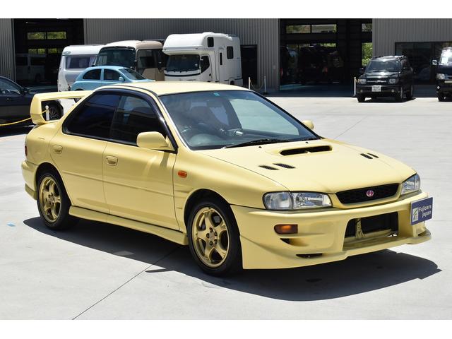 インプレッサ ＷＲＸ　ＳＴｉバージョンＶＩ　エアロフロントバンパー　ＦＲＰフェンダー　ブースト計　純正ＭＯＭＯステアリング　ターボタイマー　アペックスエアクリーナー　純正１６インチＡＷ（7枚目）