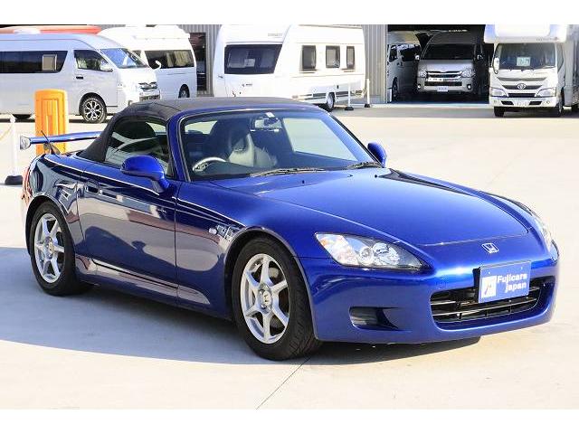 Ｓ２０００ タイプＶ　カロッツェリアメディアプレーヤー　純正オプションＢＢＳ１６インチＡＷ　無限トランクスポイラー　ブラックハーフレザーシート　車高調　本革巻きステアリング　電動オープン　ＶＧＳステアリング（61枚目）