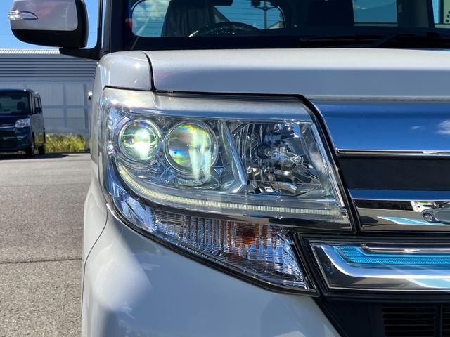 タント カスタムRS 15インチアルミホイール 大型エアロバンパー LEDヘッドランプ オート格納式カラードドアミラー 本革巻ステアリングホイール 両側パワースライドドア(13枚目)