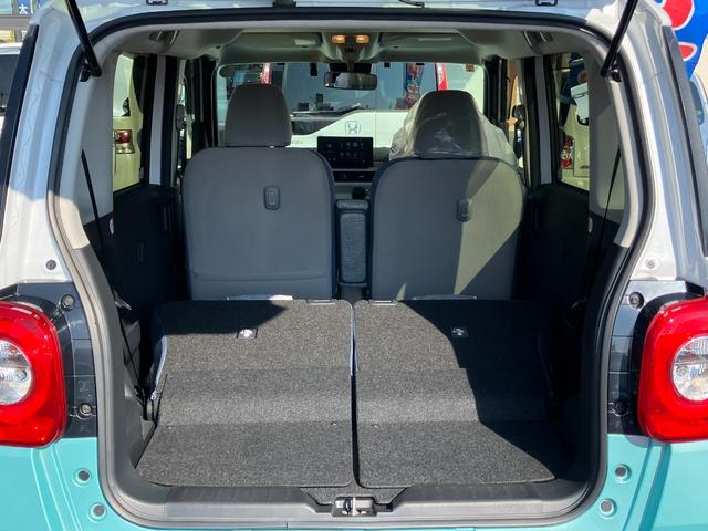 ムーヴキャンバス ストライプスＧ　１４インチフルホイールキャップ　ＬＥＤヘッドランプ　ＬＥＤフォグランプ　ホっとカップホルダー　両側パワースライドドア　キーフリーシステム　プッシュボタンスタート　ＵＶカットガラス（7枚目）