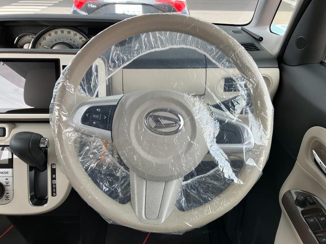 ムーヴキャンバス ＧメイクアップＶＳ　ＳＡＩＩＩ　１４インチフルホイールキャップ　ＬＥＤヘッドランプ　キーフリーシステム　両側パワースライドドア　オートエアコン（プッシュ式）　オートライト　置きラクボックス（17枚目）