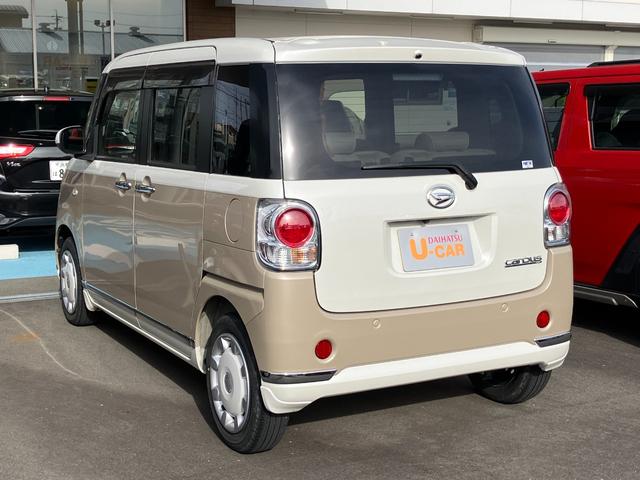 ムーヴキャンバス ＧメイクアップＶＳ　ＳＡＩＩＩ　１４インチフルホイールキャップ　ＬＥＤヘッドランプ　キーフリーシステム　両側パワースライドドア　オートエアコン（プッシュ式）　オートライト　置きラクボックス（40枚目）