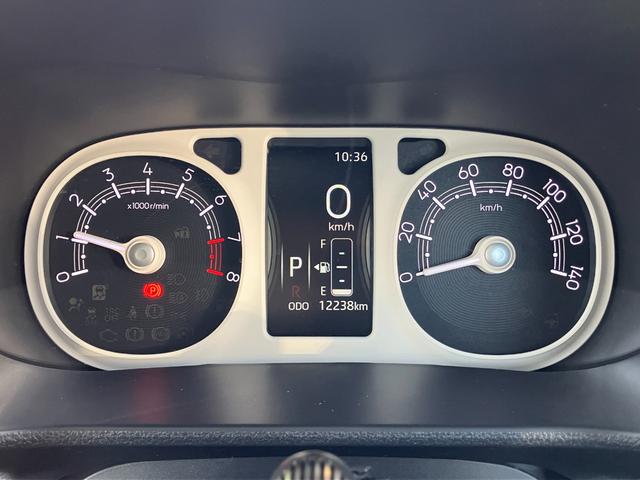 ムーヴキャンバス ストライプスＧターボ　１４インチフルホイールキャップ　ＬＥＤヘッドランプ　ＬＥＤフォグランプ　ホっとカップホルダー　両側パワースライドドア　キーフリーシステム　プッシュボタンスタート　ＵＶカットガラス（4枚目）