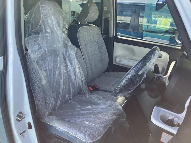 ムーヴキャンバス ストライプスＧターボ　１４インチフルホイールキャップ　ＬＥＤヘッドランプ　ＬＥＤフォグランプ　ホっとカップホルダー　両側パワースライドドア　キーフリーシステム　プッシュボタンスタート　ＵＶカットガラス（9枚目）