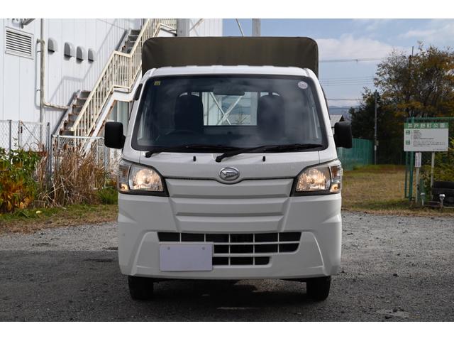 ハイゼットトラック スタンダード　ユーザー買取　幌付き　５速マニュアル車　ＥＴＣ　キー２本　走行３３５２５ｋｍ　エアコン　パワステ　チューナー　幌車　車検２年受渡（14枚目）