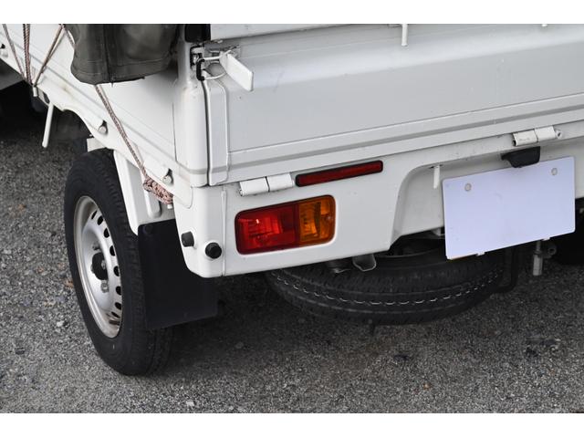 ハイゼットトラック スタンダード　ユーザー買取　幌付き　５速マニュアル車　ＥＴＣ　キー２本　走行３３５２５ｋｍ　エアコン　パワステ　チューナー　幌車　車検２年受渡（21枚目）