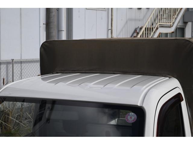 ハイゼットトラック スタンダード　ユーザー買取　幌付き　５速マニュアル車　ＥＴＣ　キー２本　走行３３５２５ｋｍ　エアコン　パワステ　チューナー　幌車　車検２年受渡（25枚目）