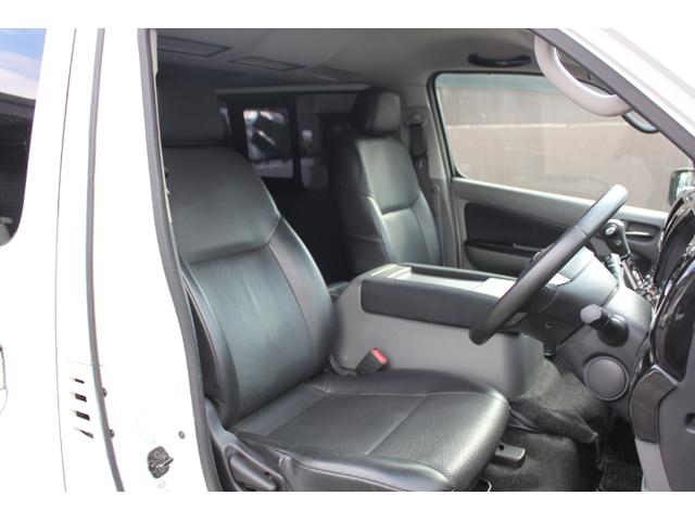 NV350キャラバンバン ロングライダープレミアムGXターボ PS PW AT 後席エアコン TVナビ ETC Dレコ レーダー バックカメラ 後席モニター シートカバー ベッドキット ローダウン 外品AW 両側スライドドア(10枚目)