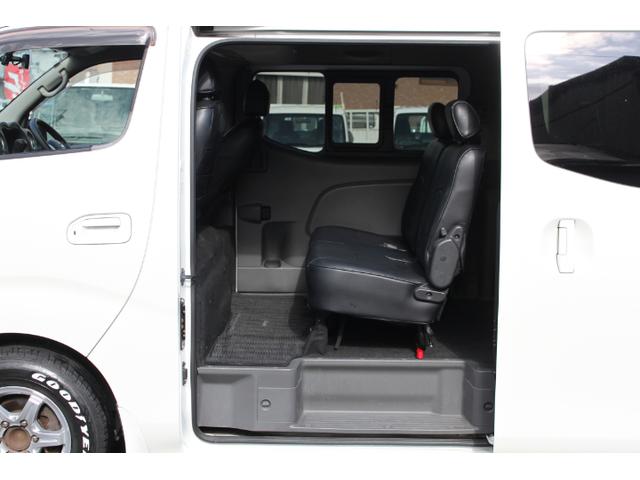 ＮＶ３５０キャラバンバン ロングプレミアムＧＸターボ　ＰＳ　ＰＷ　ＡＴ　リアエアコン　フルセグＴＶナビ　ＥＴＣ　バックカメラ　シートカバー　外品ＡＷ　ルーフキャリア　両側スライドドア（13枚目）