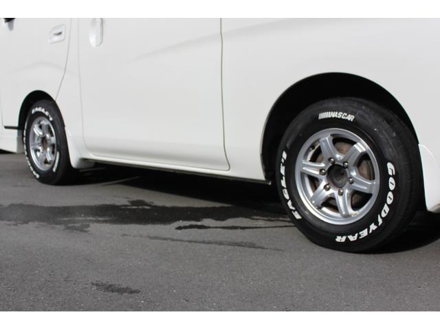 ＮＶ３５０キャラバンバン ロングプレミアムＧＸターボ　ＰＳ　ＰＷ　ＡＴ　リアエアコン　フルセグＴＶナビ　ＥＴＣ　バックカメラ　シートカバー　外品ＡＷ　ルーフキャリア　両側スライドドア（21枚目）