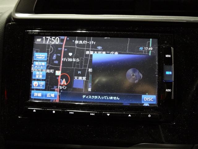 フィットハイブリッド Ｆパッケージ　純正ナビ　フルセグＴＶ　Ｂｌｕｅｔｏｏｔｈ　バックカメラ　ＤＶＤ再生　ＥＴＣ　スマートキー（6枚目）