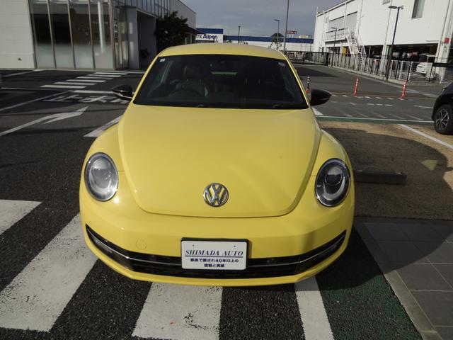 ザ・ビートル ターボ　ナビ　フルセグＴＶ　Ｂｌｕｅｔｏｏｔｈ　バックカメラ　ＨＩＤ　アルミ　革シート　シートヒーター（2枚目）