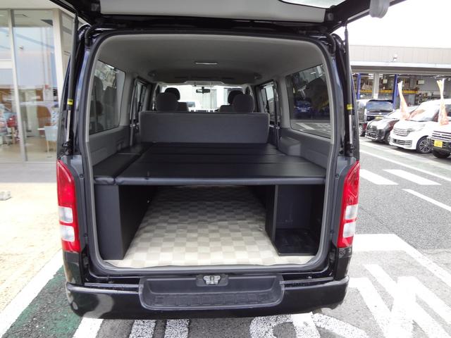 ハイエースバン ロングスーパーGL ナビ ワンセグTV ETC キーレス ベットキット(12枚目)