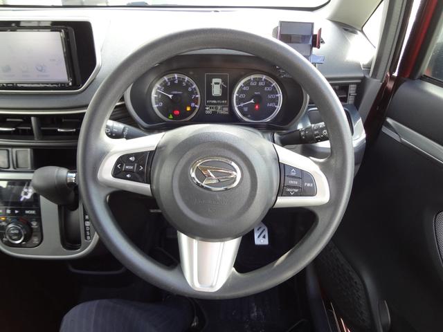 ムーヴ カスタム　Ｘ　ＳＡ　ナビ　フルセグＴＶ　バックカメラ　ＥＴＣ　前後ドライブレコーダー　ＬＥＤヘッドライト　外アルミ　外マフラー　ローダウン　衝突軽減ブレーキ　スマートキー（14枚目）