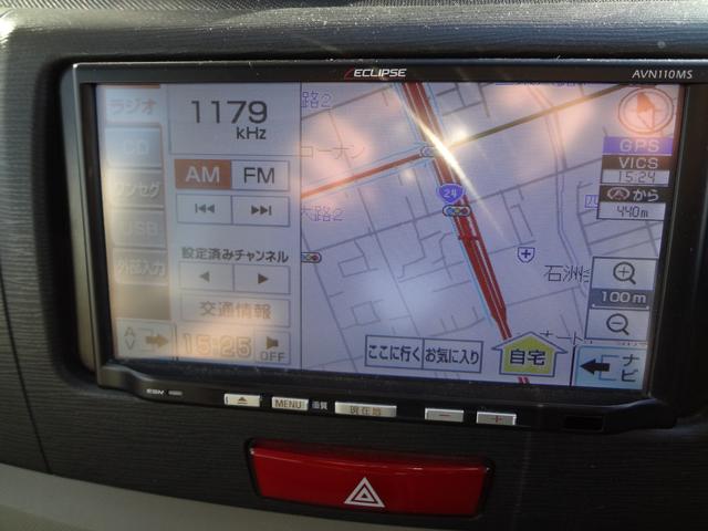 ステラ Ｌリミテッド　純正ナビ　ワンセグＴＶ　バックカメラ　ＥＴＣ　アルミ　スマートキー（6枚目）