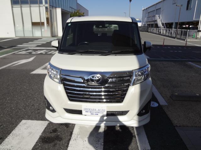 ルーミー カスタムＧ　Ｓ　純正ナビ　ワンセグＴＶ　Ｂｌｕｅｔｏｏｔｈ　バックカメラ　ＥＴＣ　両側電動ドア　ＬＥＤヘッドライト　アルミ　クルーズコントロール　衝突軽減ブレーキ　スマートキー（2枚目）