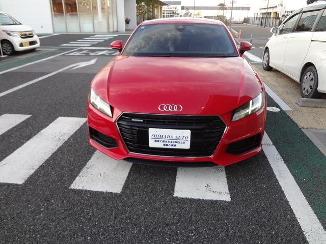 ＴＴクーペ ２．０ＴＦＳＩ　クワトロ　Ｓラインパッケージ　４ＷＤ　Ｓラインパッケージ　バーチャルコックピット　ナビ　フルセグＴＶ　Ｂｌｕｅｔｏｏｔｈ　バックカメラ　ＥＴＣ　ＬＥＤヘッドライト　アルミ　ＢＳＭ　クリアランスソナー　スマートキー（2枚目）