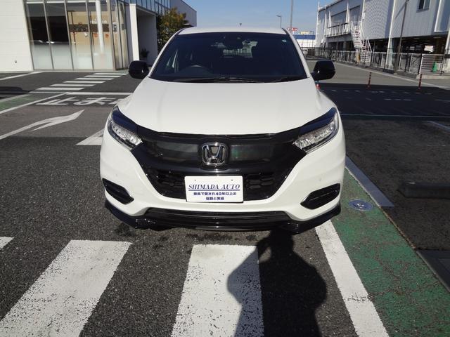 ヴェゼル ハイブリッドＲＳ・ホンダセンシング　純正８インチナビ　フルセグ　Ｂｌｕｅｔｏｏｔｈ　バックカメラ　ＥＴＣ　前後ドライブレコーダー　パワーシート　シートヒーター　ＬＥＤ　アルミ　クリアランスソナー　衝突軽減ブレーキ　オートクルーズ（2枚目）