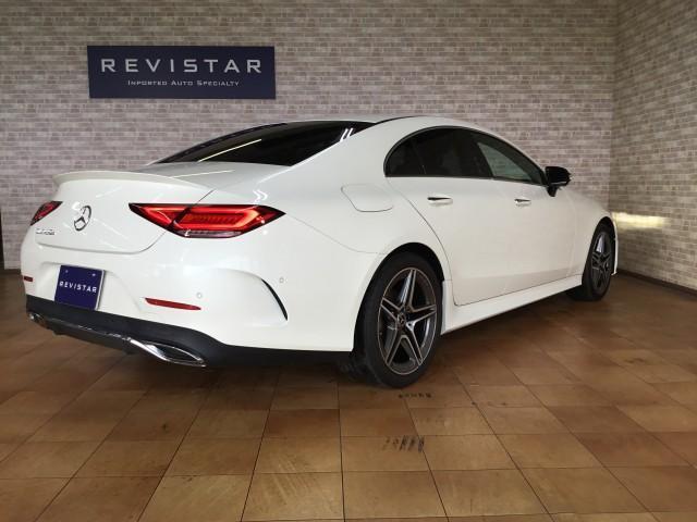 ＣＬＳクラス ＣＬＳ２２０ｄ　スポーツ　エクスクルーシブパッケージ　ディーゼル車・サンルーフ・黒革パワーエアーシートヒーター付き・ナビＴＶ・ブルメスターサウンド・３６０度カメラ・バックカメラ・コーナーセンサー・後席シートヒーター・ワイヤレス充電・アンビエントライト（5枚目）