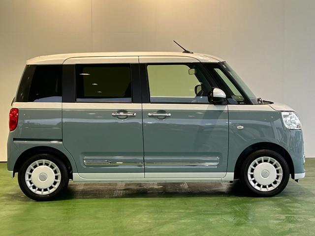 ムーヴキャンバス ストライプスG ナビ ドラレコ シ-トヒ-タ- 電動パーキング 両側電動スライドドア コ-ナ-センサ- プッシュボタンスタ-ト 衝突被害軽減ブレーキ LEDヘッドライト(43枚目)