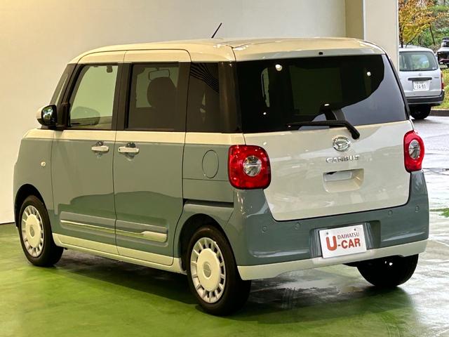 ムーヴキャンバス ストライプスG ナビ ドラレコ シ-トヒ-タ- 電動パーキング 両側電動スライドドア コ-ナ-センサ- プッシュボタンスタ-ト 衝突被害軽減ブレーキ LEDヘッドライト(49枚目)