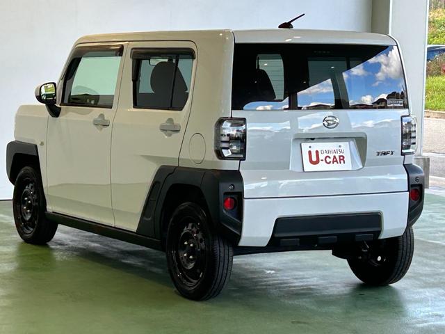 タフト Ｘターボ　ナビ　ドラレコ　ＥＴＣ　衝突被害軽減ブレーキ　コ－ナ－センサ－　アイドリングストップ機能　プッシュボタンスタ－ト　電動パーキング　ＬＥＤヘッドライト（46枚目）