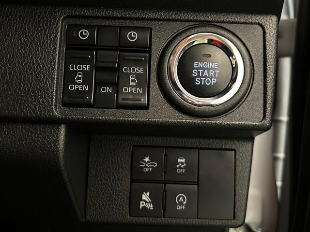 ムーヴキャンバス ストライプスＧ　電動パーキング　プッシュボタンスタ－ト　両側電動スライドドア　コ－ナ－センサ－　衝突被害軽減ブレーキ　アイドリングストップ機能　シ－トヒ－タ－　パノラマモニタ－対応　ＬＥＤヘッドライト（18枚目）